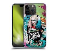 Head Case Designs sous Licence Officielle Suicide Squad 2016 Affiche Harley Quinn Graphiques Coque Dure pour l'arrière Compatible avec Apple iPhone 15 Pro Max