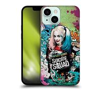 Head Case Designs sous Licence Officielle Suicide Squad 2016 Affiche Harley Quinn Graphiques Coque Dure pour l'arrière Compatible avec Apple iPhone 13 Mini