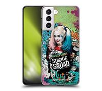 Head Case Designs sous Licence Officielle Suicide Squad 2016 Affiche Harley Quinn Graphiques Coque Dure pour l'arrière Compatible avec Samsung Galaxy S21 5G