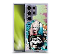 Head Case Designs sous Licence Officielle Suicide Squad 2016 Affiche Harley Quinn Graphiques Coque en Gel [Qualité Militaire] Compatible avec Samsung Galaxy S25 Ultra Et Compatible avec MagSafe