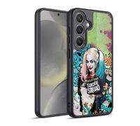 Head Case Designs sous Licence Officielle Suicide Squad 2016 Affiche Harley Quinn Graphiques Coque en Gel renforcée [Protection de Qualité Militaire] Compatible avec Samsung Galaxy S24 5G