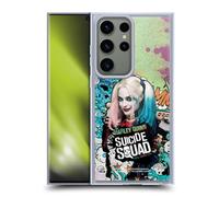 Head Case Designs sous Licence Officielle Suicide Squad 2016 Affiche Harley Quinn Graphiques Coque en Gel [Qualité Militaire] Compatible avec Samsung Galaxy S23 Ultra 5G Et Compatible avec MagSafe