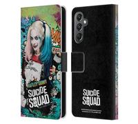 Head Case Designs sous Licence Officielle Suicide Squad 2016 Affiche Harley Quinn Graphiques Étui Portefeuille en Cuir Compatible avec Samsung Galaxy A25 5G
