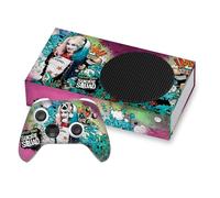 Head Case Designs sous Licence Officielle Suicide Squad 2016 Affiche Harley Quinn Graphiques Vinyle Autocollant De Jeu Peau Autocollant Compatible avec Xbox Series S Console and Controller Bundle