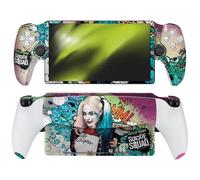 Head Case Designs sous Licence Officielle Suicide Squad 2016 Affiche Harley Quinn Graphiques Vinyle Autocollant Peau Autocollant Couverture Compatible avec Sony PS5 PlayStation PS Portal