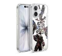 Head Case Designs sous Licence Officielle Suicide Squad: Kill The Justice League Affiche Art oque en Gel [Qualité Militaire] Compatible avec Apple iPhone 17 Et avec MagSafe