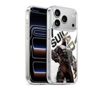 Head Case Designs sous Licence Officielle Suicide Squad: Kill The Justice League Deadshot Art oque en Gel [Qualité Militaire] Compatible avec Apple iPhone 17 Pro Et avec MagSafe