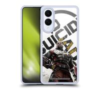 Head Case Designs sous Licence Officielle Suicide Squad: Kill The Justice League Deadshot Art oque en Gel [Protection de Qualité Militaire] Compatible avec Samsung Galaxy S25 Edge