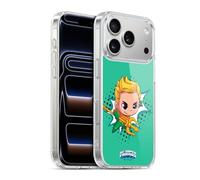 Head Case Designs sous Licence Officielle Super Friends DC Comics Aquaman Jeunes Enfants 1 Coque en Gel [Qualité Militaire] Compatible avec Apple iPhone 17 Pro Et avec MagSafe