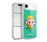 Head Case Designs sous Licence Officielle Super Friends DC Comics Aquaman Jeunes Enfants 1 Coque en Gel [Qualité Militaire] Compatible avec Apple iPhone 17 Air Et avec MagSafe