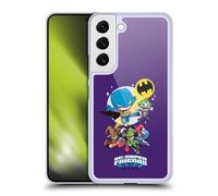 Head Case Designs sous Licence Officielle Super Friends DC Comics Batman Jeunes Enfants Art Composé Coque Dure pour l'arrière Compatible avec Samsung Galaxy S22 5G