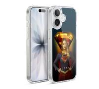 Head Case Designs sous Licence Officielle Supergirl TV Series Kara Danvers Art oque en Gel [Protection de Qualité Militaire] Compatible avec Apple iPhone 17 Et avec MagSafe
