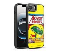 Head Case Designs sous Licence Officielle Superman DC Comics Action Comics 1 Famous Comic Book Covers Coque en Gel renforcée [Qualité Militaire] Compatible avec Apple iPhone 16e / iPhone 17e