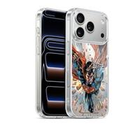 Head Case Designs sous Licence Officielle Superman DC Comics Adventures of Superman #3 Comic Book Art Coque en Gel [Qualité Militaire] Compatible avec Apple iPhone 17 Pro Et avec MagSafe