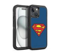 Head Case Designs sous Licence Officielle Superman DC Comics Classique Logos Étui Antichoc Ultra-Blindé Compatible avec Apple iPhone 15