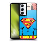 Head Case Designs sous Licence Officielle Superman DC Comics Costume Classique Logos Coque en Gel renforcée [Protection de Qualité Militaire] Compatible avec Samsung Galaxy A55 5G