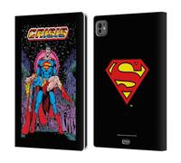 Head Case Designs Sous Licence Officielle Superman DC Comics Crisis On Infinite Earths Couvertures Célèbres De Livre Comique Étui Portefeuille en Cuir Compatible avec Apple iPad Pro 11 M4/M5 2024/2025