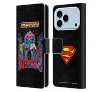 Head Case Designs sous Licence Officielle Superman DC Comics Crisis on Infinite Earths Couvertures Célèbres De Livre Comique Étui Portefeuille en Cuir Compatible avec Apple iPhone 17 Pro