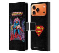 Head Case Designs sous Licence Officielle Superman DC Comics Crisis on Infinite Earths Couvertures Célèbres De Livre Comique Étui Portefeuille en Cuir Compatible avec Apple iPhone 17 Pro Max