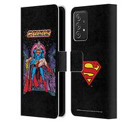 Head Case Designs sous Licence Officielle Superman DC Comics Crisis on Infinite Earths Couvertures Célèbres De Livre Comique Étui Portefeuille en Cuir Compatible avec Galaxy A52 / A52s / 5G (2021)