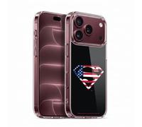 Head Case Designs sous Licence Officielle Superman DC Comics Drapeau des États-Unis 2 Logos Coque en Gel [Qualité Militaire] Compatible avec Apple iPhone 18 Pro Et Compatible avec MagSafe