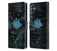 Head Case Designs sous Licence Officielle Superman DC Comics Graffiti Mode Vintage Étui Portefeuille en Cuir Compatible avec Samsung Galaxy A15