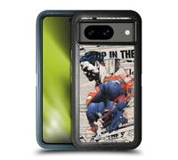 Head Case Designs sous Licence Officielle Superman DC Comics Journal 80e Anniversaire Étui Antichoc Ultra-Blindé Compatible avec Google Pixel 8