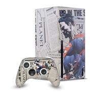 Head Case Designs Sous Licence Officielle Superman DC Comics Journal Logos Et Bandes Dessinées Enveloppement De Console De Jeu Et Skins Pour Manette De Jeu Ensemble compatible avec Xbox Series X