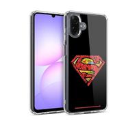 Head Case Designs sous Licence Officielle Superman DC Comics Logo 80e Anniversaire Coque en Gel [Protection de Qualité Militaire] Compatible avec Samsung Galaxy A07