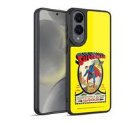 Head Case Designs sous Licence Officielle Superman DC Comics Numéro 1 Couvertures Célèbres De Livre Comique Coque en Gel renforcée [Qualité Militaire] Compatible avec Samsung Galaxy S25 Edge