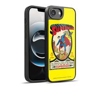 Head Case Designs sous Licence Officielle Superman DC Comics Numéro 1 Couvertures Célèbres De Livre Comique Coque en Gel renforcée [Qualité Militaire] Compatible avec Apple iPhone 16e / iPhone 17e
