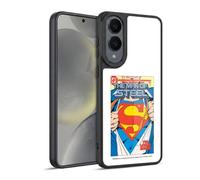 Head Case Designs Sous Licence Officielle Superman DC Comics The Man of Steel 1 Couvertures Célèbres De Livre Comique Coque en gel renforcée [Qualité Militaire] Compatible avec Samsung Galaxy S25 Edge