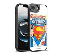 Head Case Designs sous Licence Officielle Superman DC Comics The Man of Steel 1 Famous Comic Book Covers Coque en Gel renforcée [Qualité Militaire] Compatible avec Apple iPhone 16e / iPhone 17e