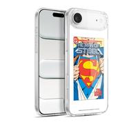 Head Case Designs Sous Licence Officielle Superman DC Comics The Man of Steel 1 Famous Comic Book Covers Coque en Gel [Qualité Militaire] Compatible Avec Apple iPhone 17 Air Et Compatible Avec MagSafe
