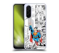 Head Case Designs sous Licence Officielle Superman DC Comics Vol Art de la Bande dessinée Coque en Gel [Protection de Qualité Militaire] Compatible avec Samsung Galaxy A26 5G