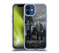 Head Case Designs sous Licence Officielle Supernatural Groupe De La Saison 12 Art Clé Coque en Gel [Protection de Qualité Militaire] Compatible avec Apple iPhone 12 Mini