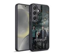 Head Case Designs sous Licence Officielle Supernatural Groupe De La Saison 12 Art oque en Gel renforcée [Protection de Qualité Militaire] Compatible avec Samsung Galaxy S24 5G