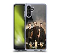 Head Case Designs sous Licence Officielle Supernatural Sam, Dean & Castiel 2 Art Clé Coque en Gel [Protection de Qualité Militaire] Compatible avec Samsung Galaxy A13 5G (2021)