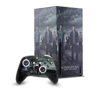 Head Case Designs Sous Licence Officielle Supernatural Sam, Dean, Castiel & Crowley Art nveloppement De Console De Jeu Et Skins Pour Manette De Jeu Ensemble compatible avec Xbox Series X