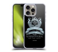 Head Case Designs sous Licence Officielle Supernatural Saving People Logo Vecteurs Coque en Gel [Protection de Qualité Militaire] Compatible avec Apple iPhone 16 Pro Max Et Compatible avec MagSafe