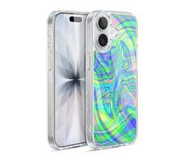 Head Case Designs sous Licence Officielle Suzan Lind Violet Vert Marbre Coque en Gel [Protection de Qualité Militaire] Compatible avec Apple iPhone 17 Et Compatible avec MagSafe