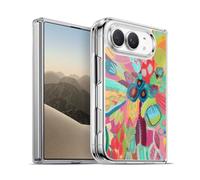 Head Case Designs sous Licence Officielle Suzanne Allard Danser dans Le Jardin Art Floral Coque en Gel [Protection de Qualité Militaire] Compatible avec Apple iPhone Duo Et Compatible avec MagSafe