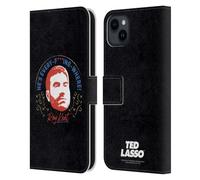 Head Case Designs sous Licence Officielle Ted Lasso Roy Kent II Graphiques De La Saison 2 Étui Portefeuille en Cuir Compatible avec Apple iPhone 15 Plus