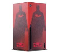 Head Case Designs Sous Licence Officielle The Batman Pluie Rouge Neo-Noir Et Affiches Enveloppement De Console De Jeu Compatible avec Xbox Series X