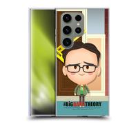 Head Case Designs sous Licence Officielle The Big Bang Theory Leonard Art Personnages Coque en Gel [Qualité Militaire] Compatible avec Samsung Galaxy S24 Ultra 5G Et Compatible avec MagSafe