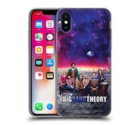 Head Case Designs sous Licence Officielle The Big Bang Theory Saison 11 A Art oque en Gel [Protection de Qualité Militaire] Compatible avec Apple iPhone X/iPhone XS Et Compatible avec MagSafe