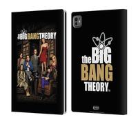 Head Case Designs sous Licence Officielle The Big Bang Theory Saison 9 Art Clé Étui Portefeuille en Cuir Compatible avec Apple iPad Pro 11 M4/M5 2024/2025