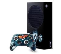 Head Case Designs Sous Licence Officielle The Dark Knight Affiche Batman Art nveloppement De Console De Jeu Et Skins Pour Manette compatible avec Xbox Series S Console & Controller Bundle