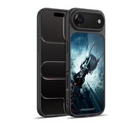 Head Case Designs sous Licence Officielle The Dark Knight Batman Batpod Art oque en Gel renforcée [Protection de Qualité Militaire] Compatible avec Apple iPhone 17 Air