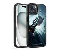 Head Case Designs sous Licence Officielle The Dark Knight Batman Batpod Art oque en Gel renforcée [Protection de Qualité Militaire] Compatible avec Apple iPhone 15